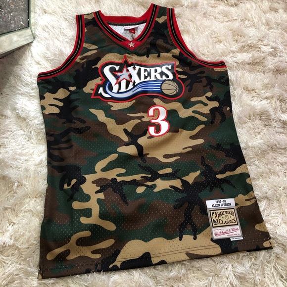 allen iverson camo jersey